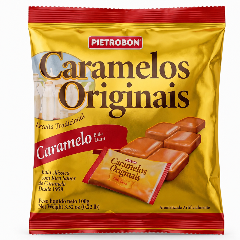 BALA 100G CARAMELO ORIGINAL