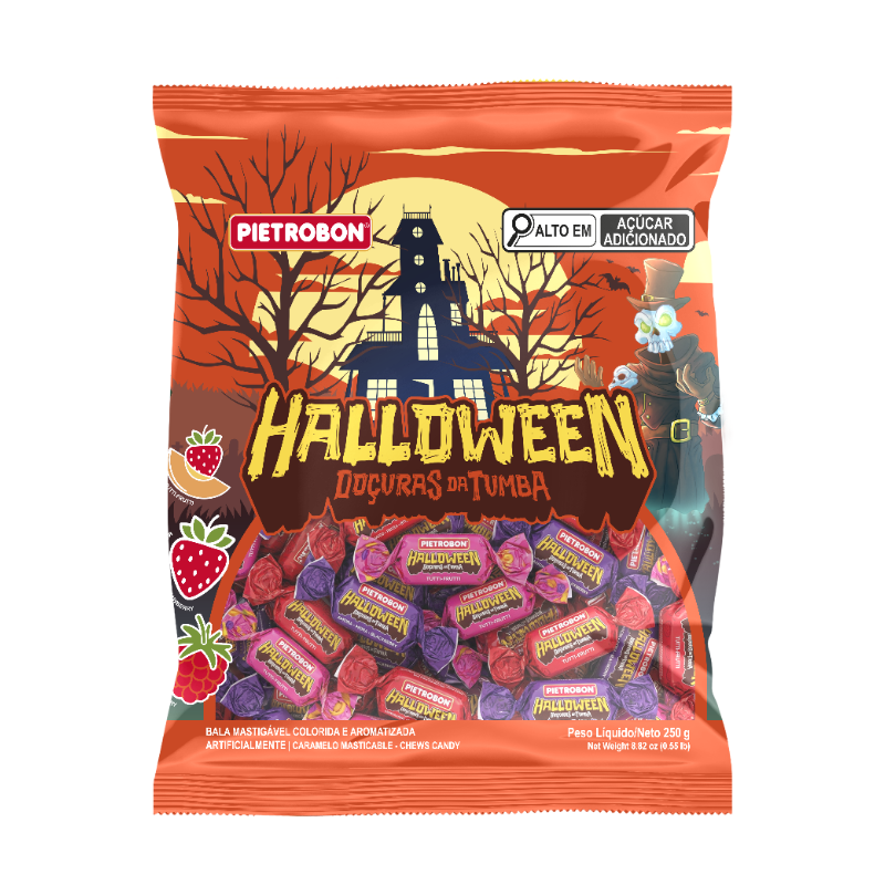 BALA 480G HALLOWEEN DOCURAS DA TUMBA
