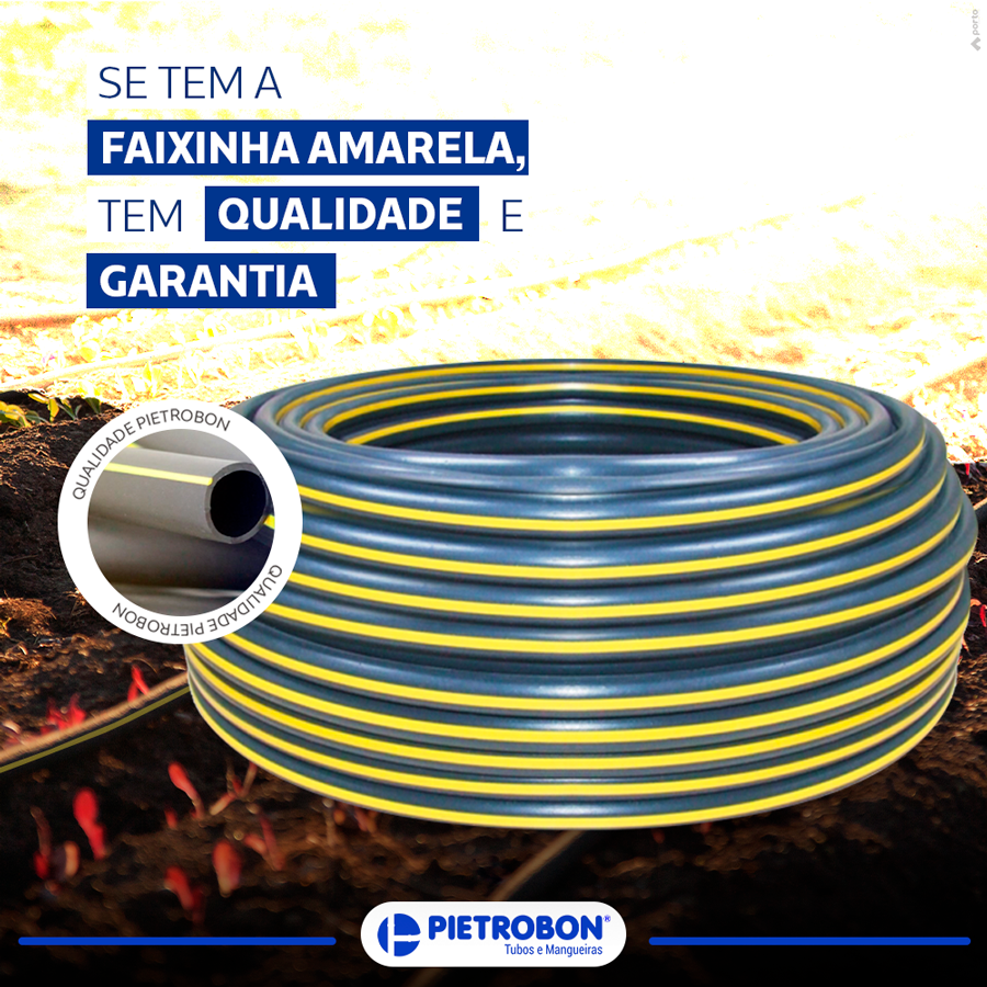 Pietrobon | TUBO PEBD PE   IRRIG. 1.1/2X3.5MM C/25MTS