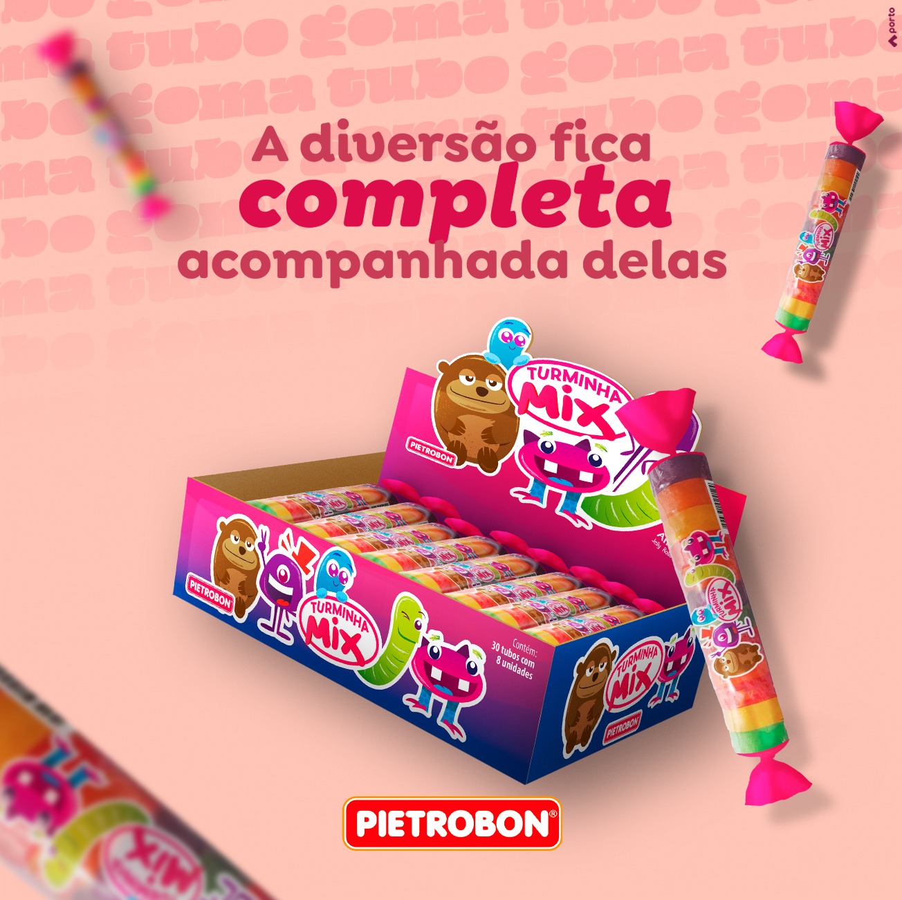 Pietrobon | CONFEITO 31G GOMA TUBO