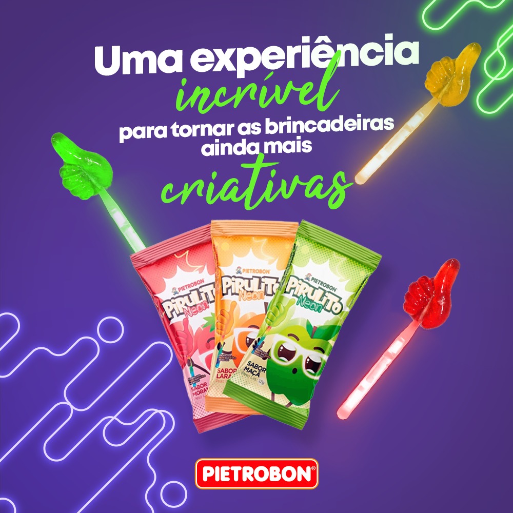 Pietrobon | PIRULITO NEON C/BARULHO SORTIDO C/30