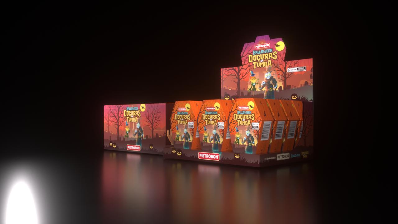 Pietrobon | CAIXAO HALLOWEEN 150G DOCURAS DA TUMBA