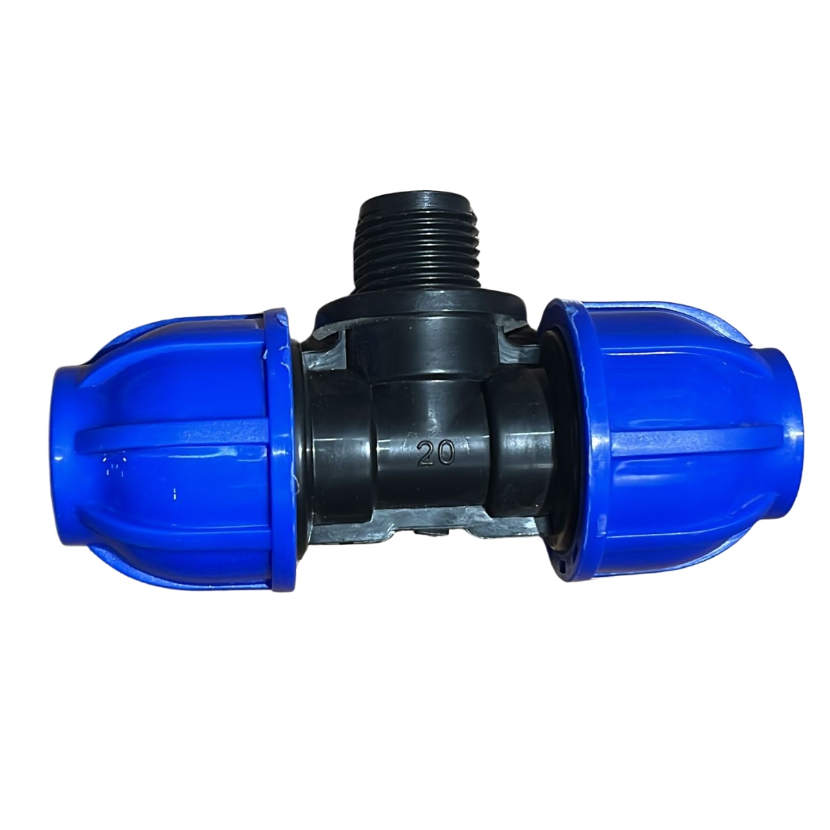Pietrobon | TEE MACHO DE COMPRESSAO 20MM x 3/4 PEAD