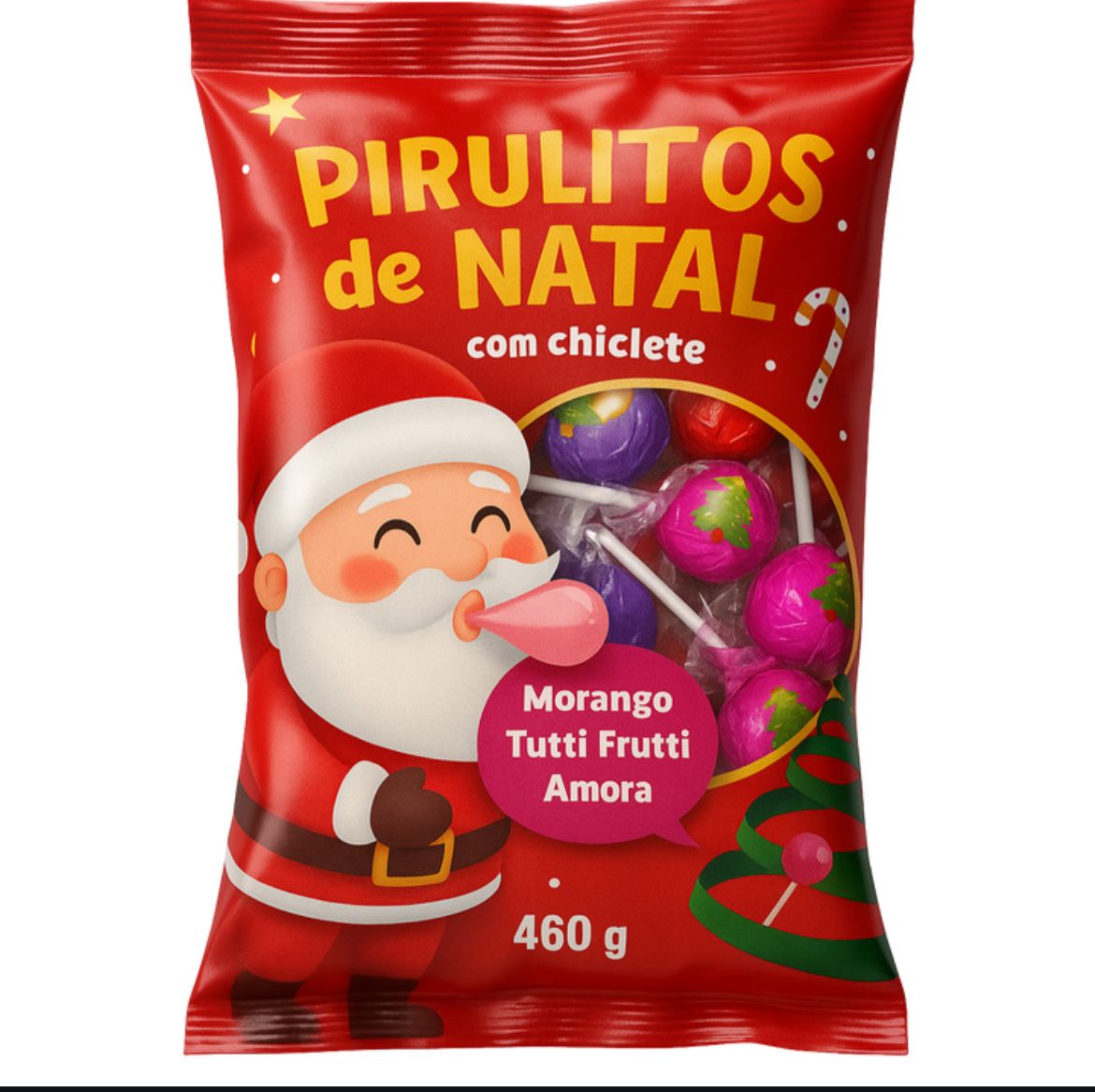 Pietrobon | PIRULITO BOLA 460G CHRISTMAS