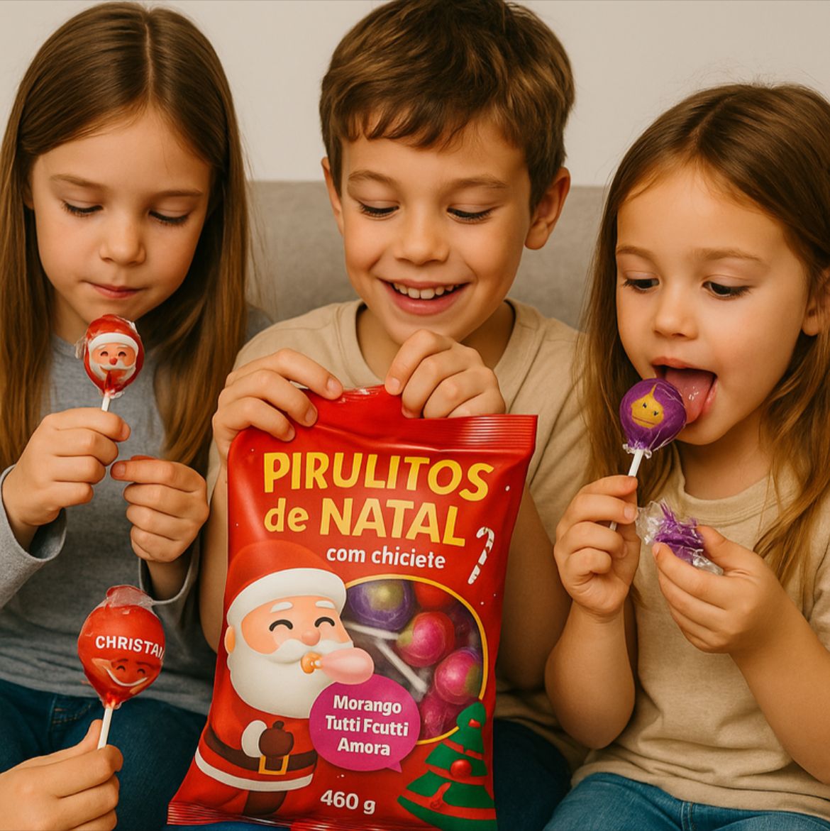 Pietrobon | PIRULITO BOLA 460G CHRISTMAS