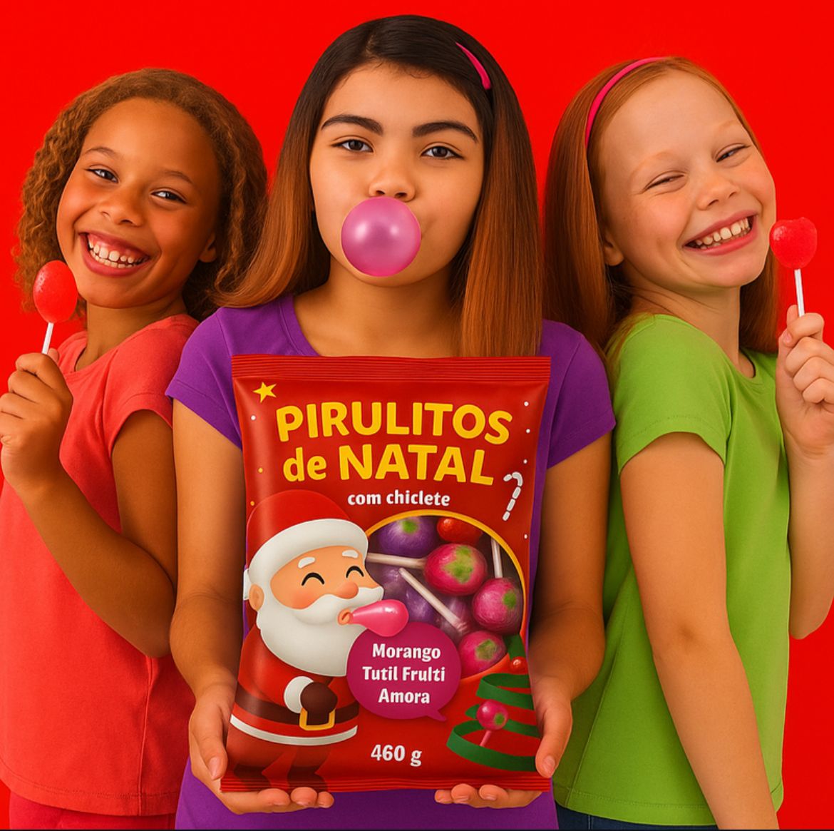 Pietrobon | PIRULITO BOLA 460G CHRISTMAS