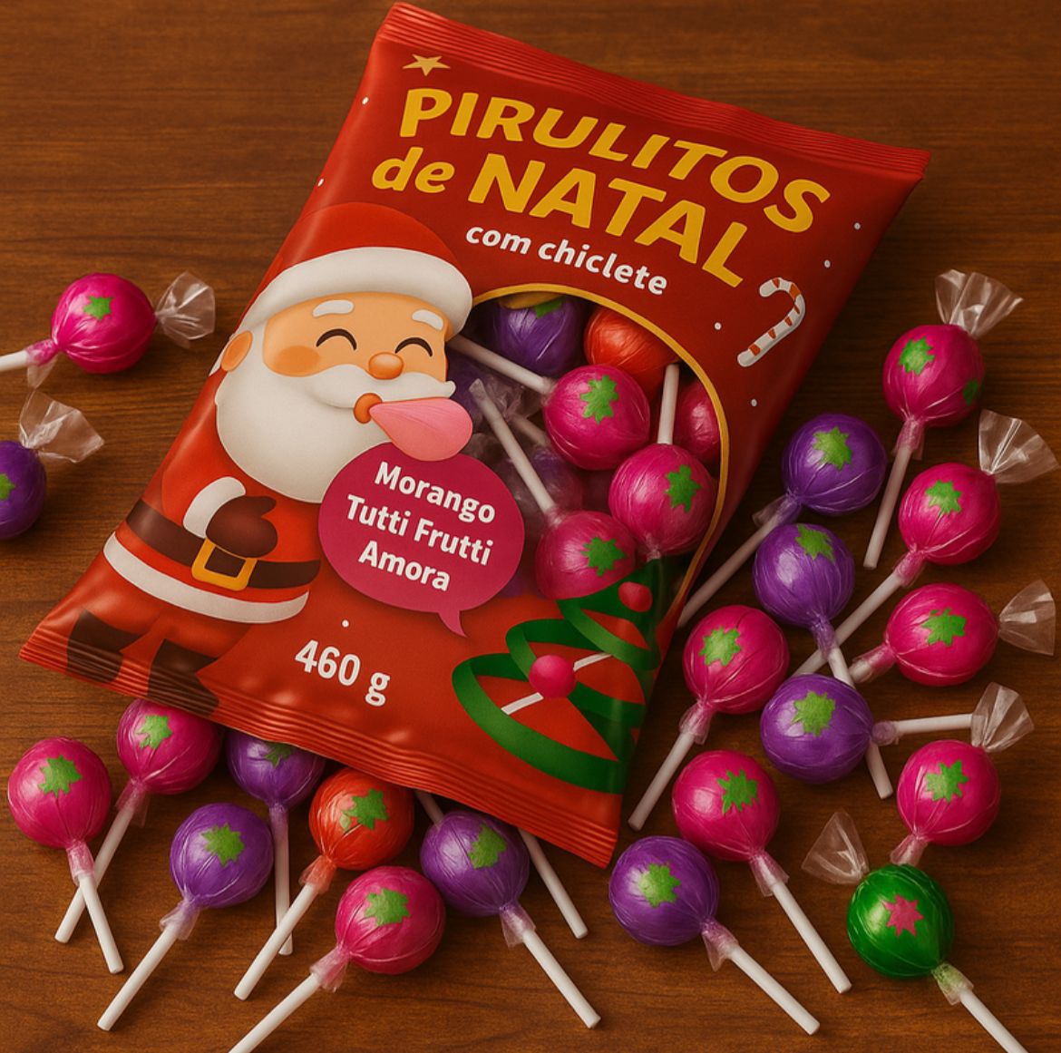 Pietrobon | PIRULITO BOLA 460G CHRISTMAS