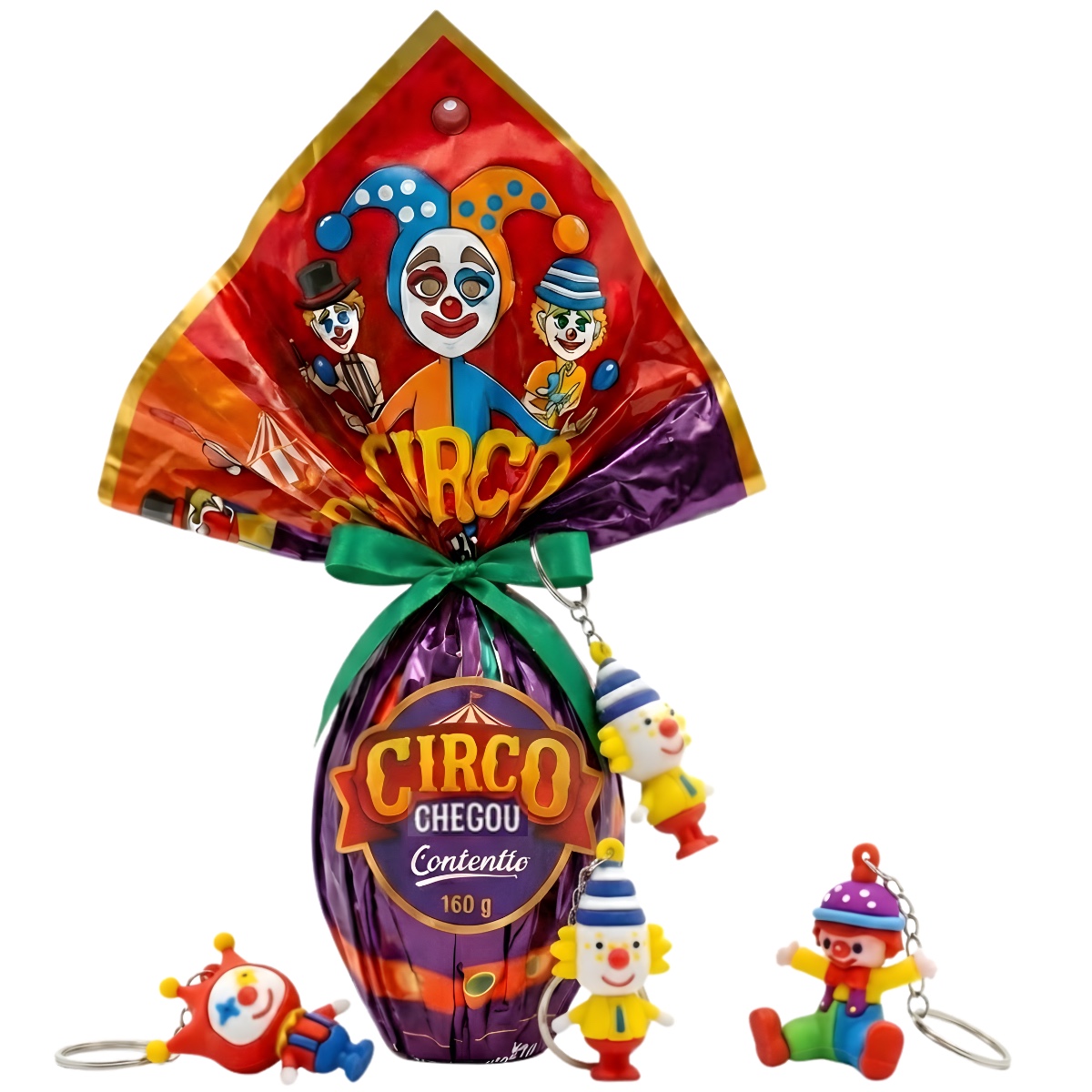 Pietrobon | OVO CONTENTTO 160G CIRCO CHEGOU C/BRINDE REF. 70