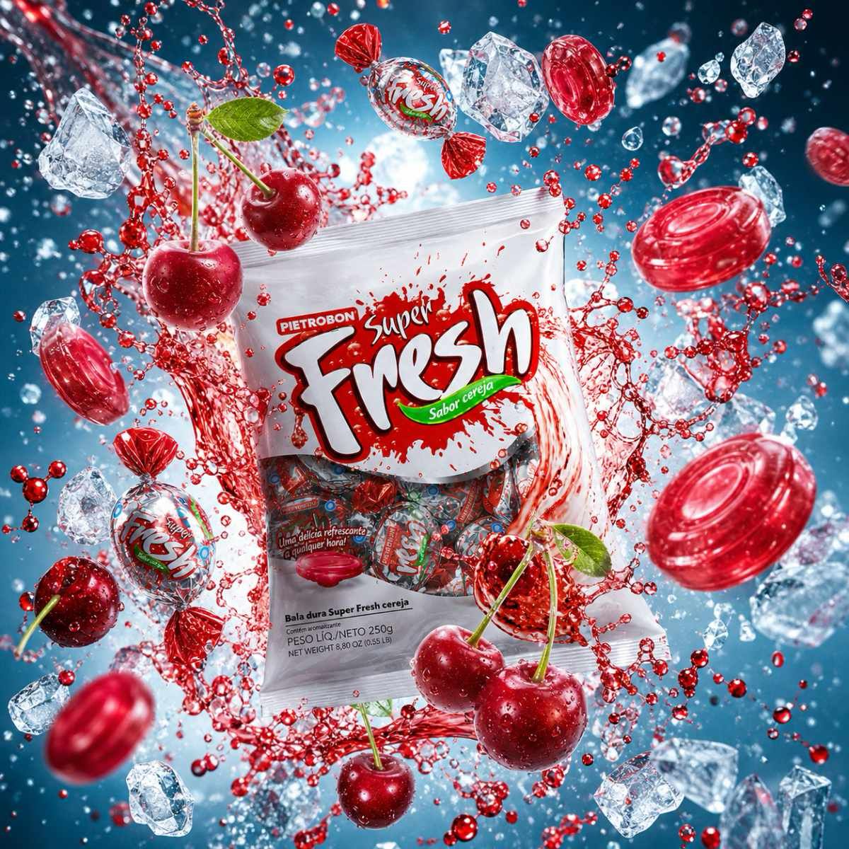 Pietrobon | BALA 150G SUPER FRESH CEREJA ICY