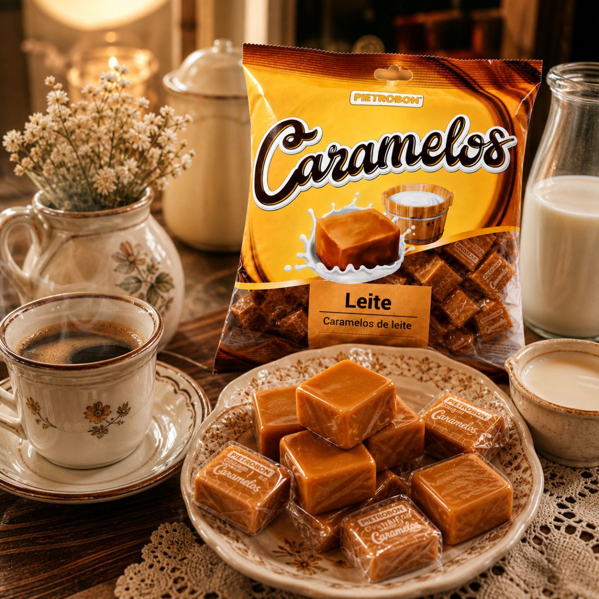 Pietrobon | BALA 250G CARAMELO LEITE