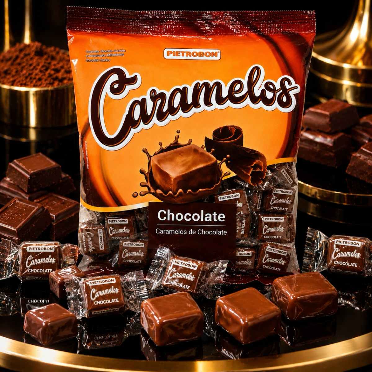 Pietrobon | BALA 250G CARAMELO CHOCOLATE