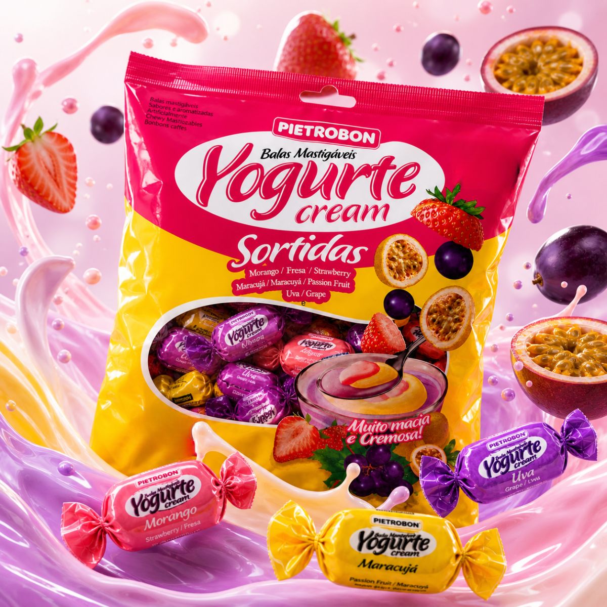Pietrobon | BALA 600G YOGURTE SORTIDA