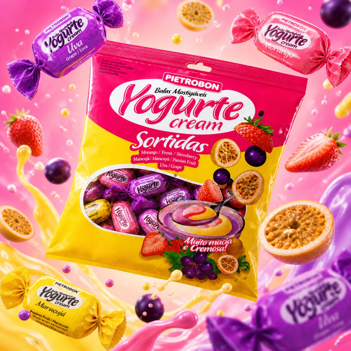 Pietrobon | BALA 60G YOGURTE SORTIDA
