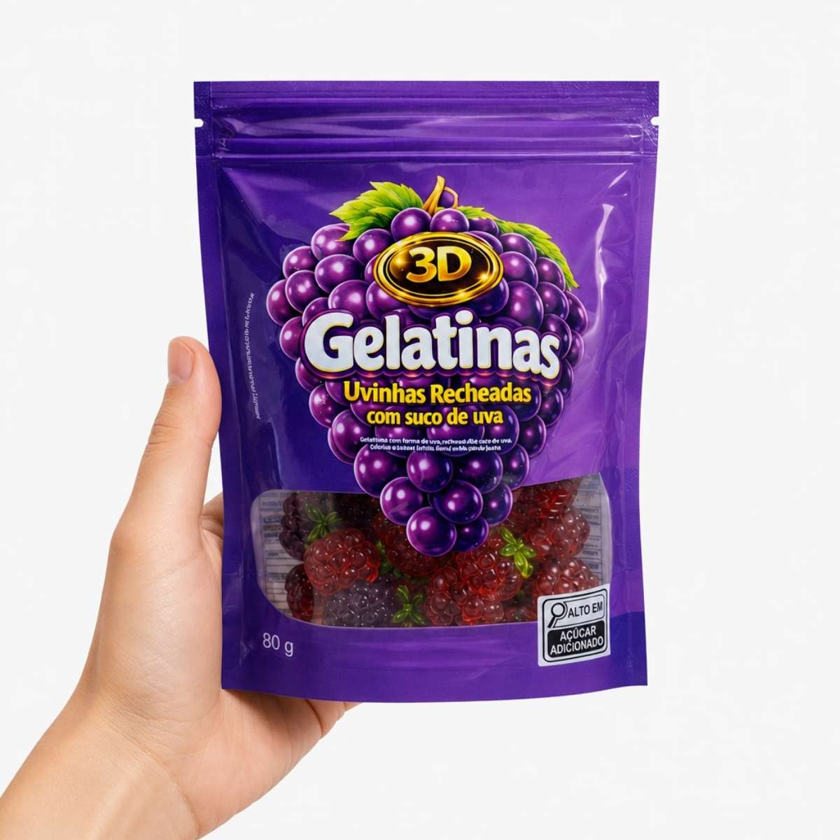 Pietrobon | GELATINA 3D UVA RECHEADA 80G