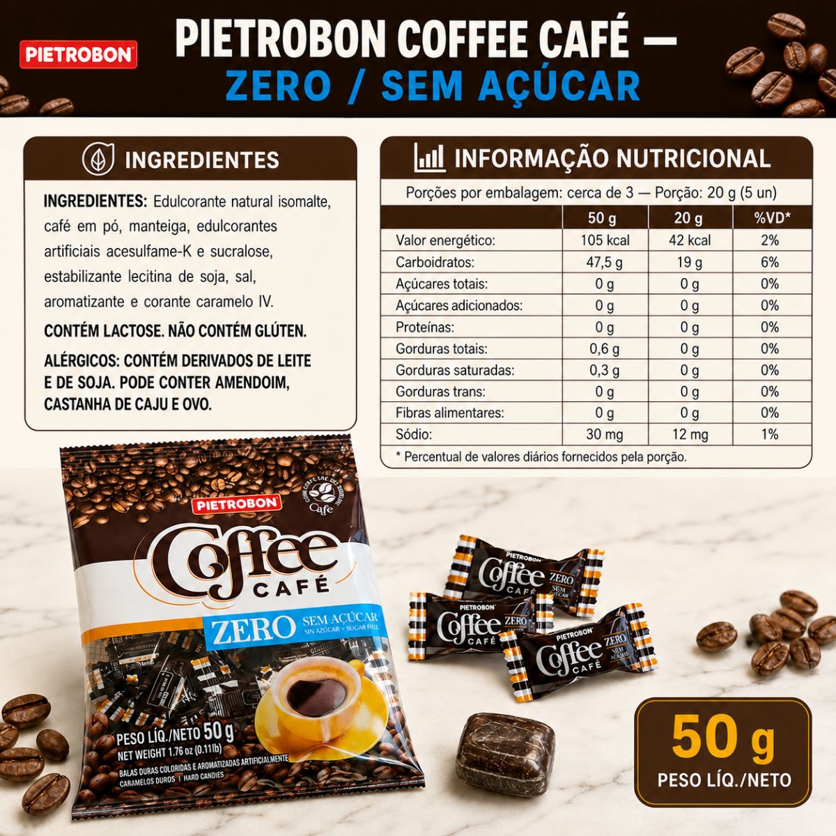 Pietrobon | BALA 50G CAFE - DIET