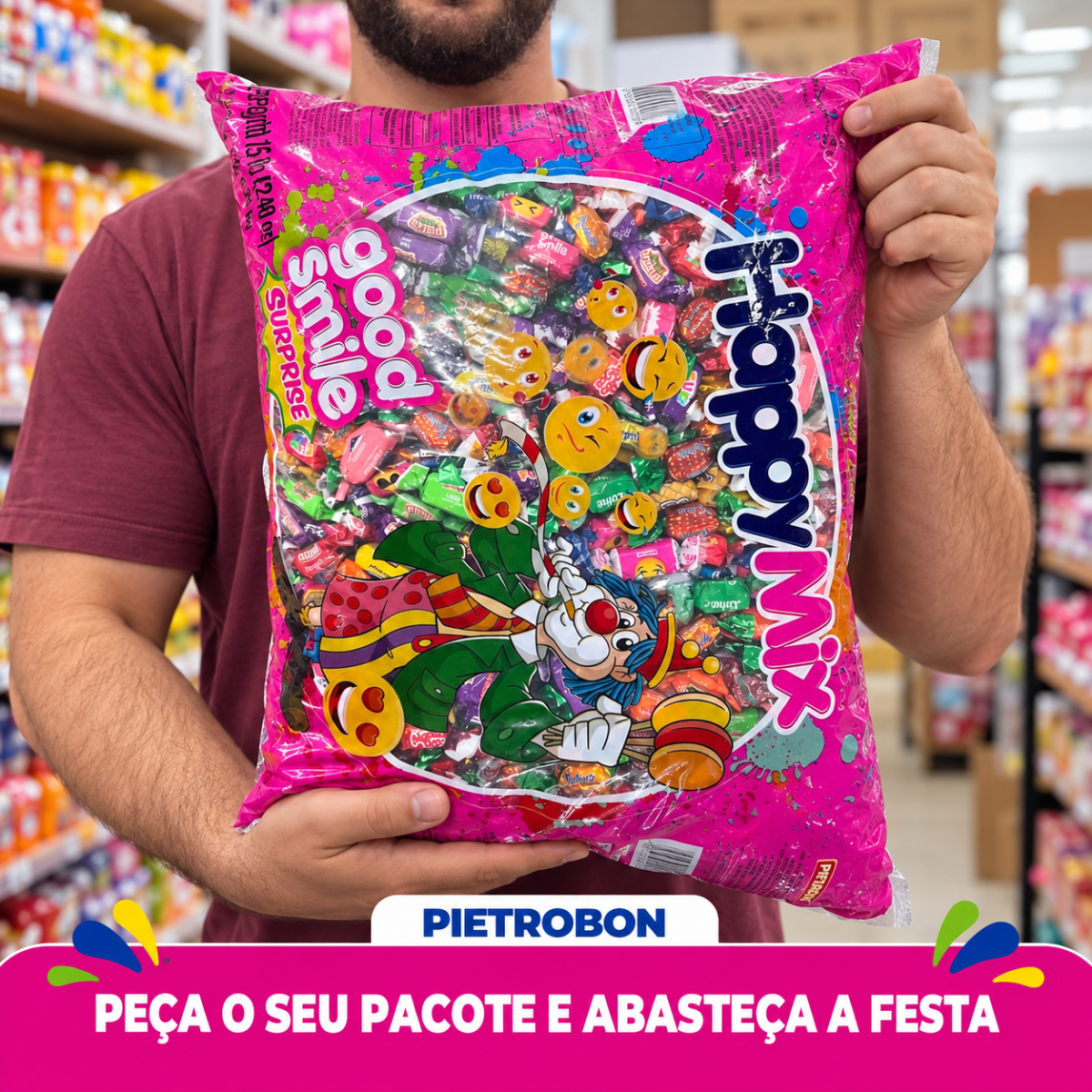 Pietrobon | BALA HAPPY MIX SORTIDA  2,26KG