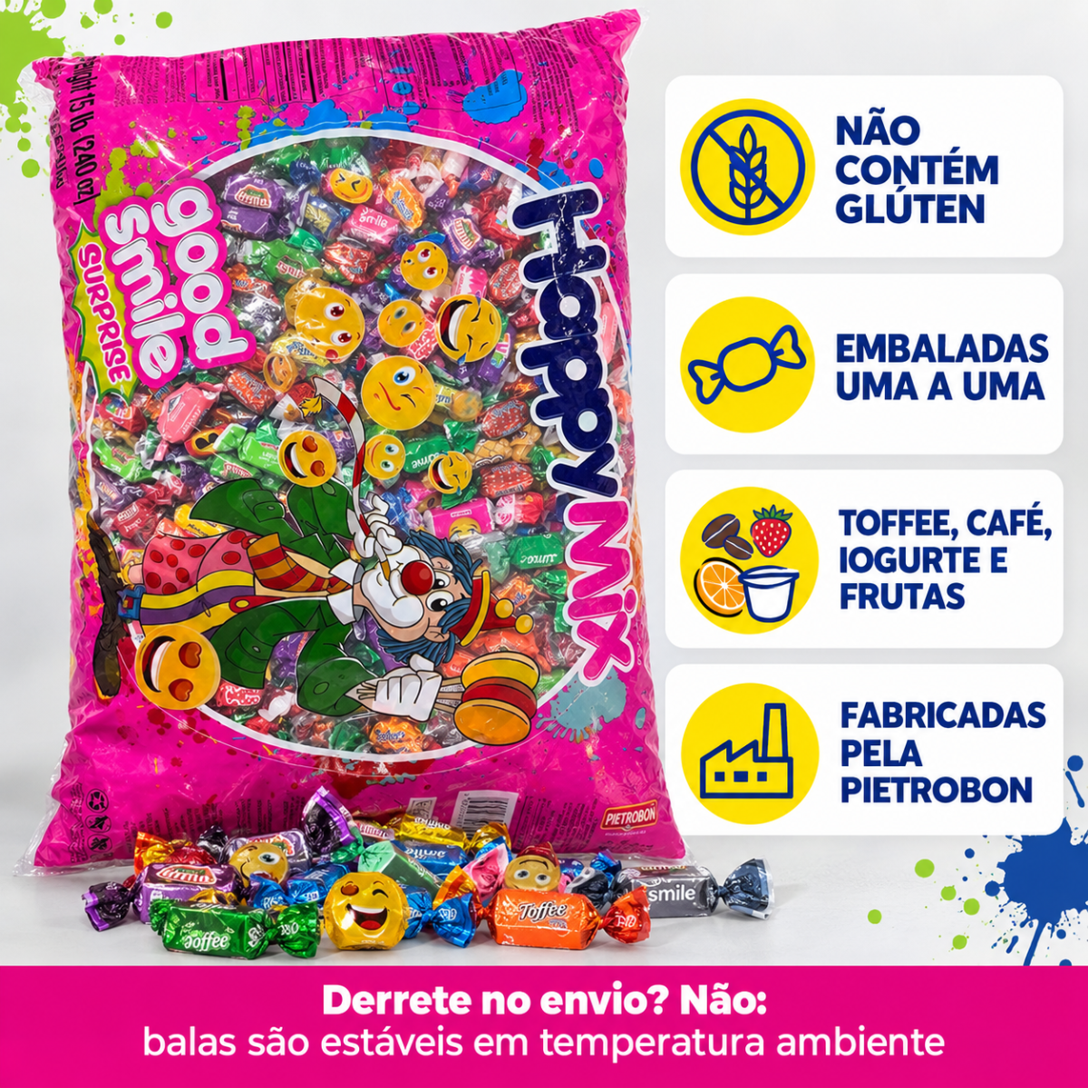 Pietrobon | BALA HAPPY MIX SORTIDA  2,26KG