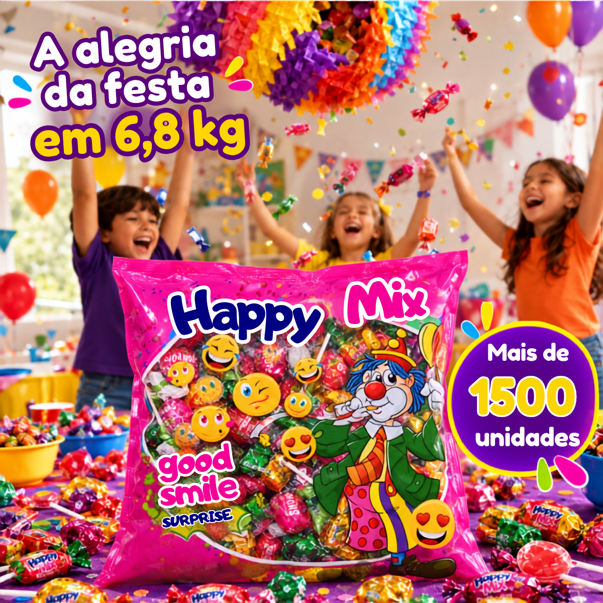 Pietrobon | BALA HAPPY MIX SORTIDA  6,810KG