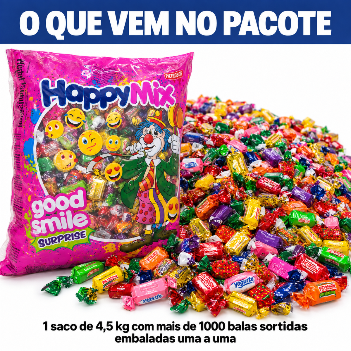 Pietrobon | BALA HAPPY MIX SORTIDA  6,810KG