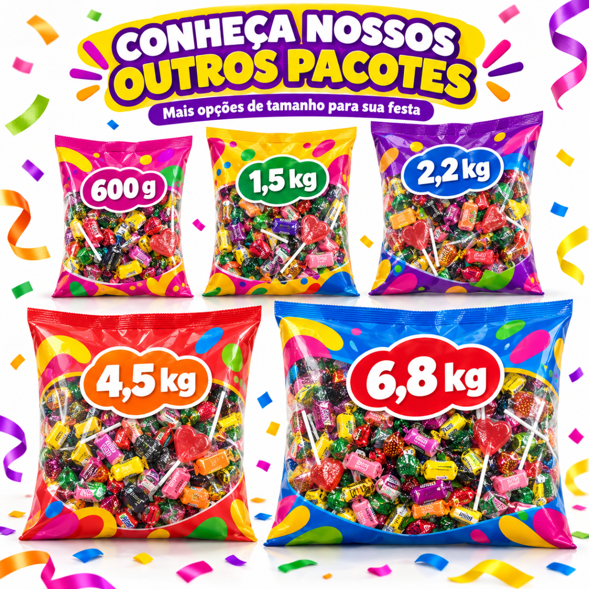 Pietrobon | BALA HAPPY MIX SORTIDA  4,540KG